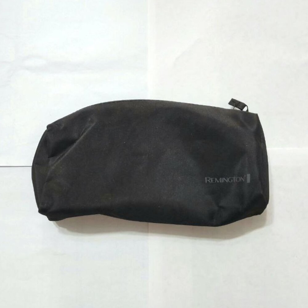 Remington Black Zippered Storage Pouch